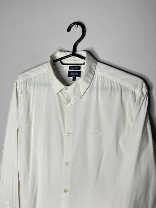 Armani Jeans Italian Fabric Shirt Мъжка Риза