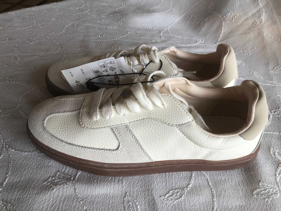 Маратонки/ сникърси/ спортни обувки Reserved естествена кожа №42 нови