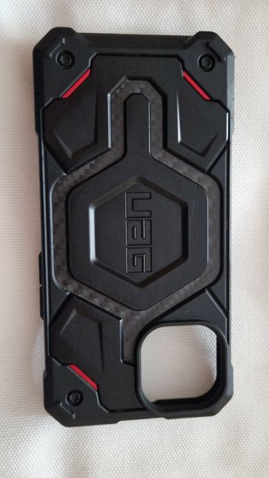 iPhone 14 128GB midnight, eSIM only, 85% baterie, deblocat + husă UAG