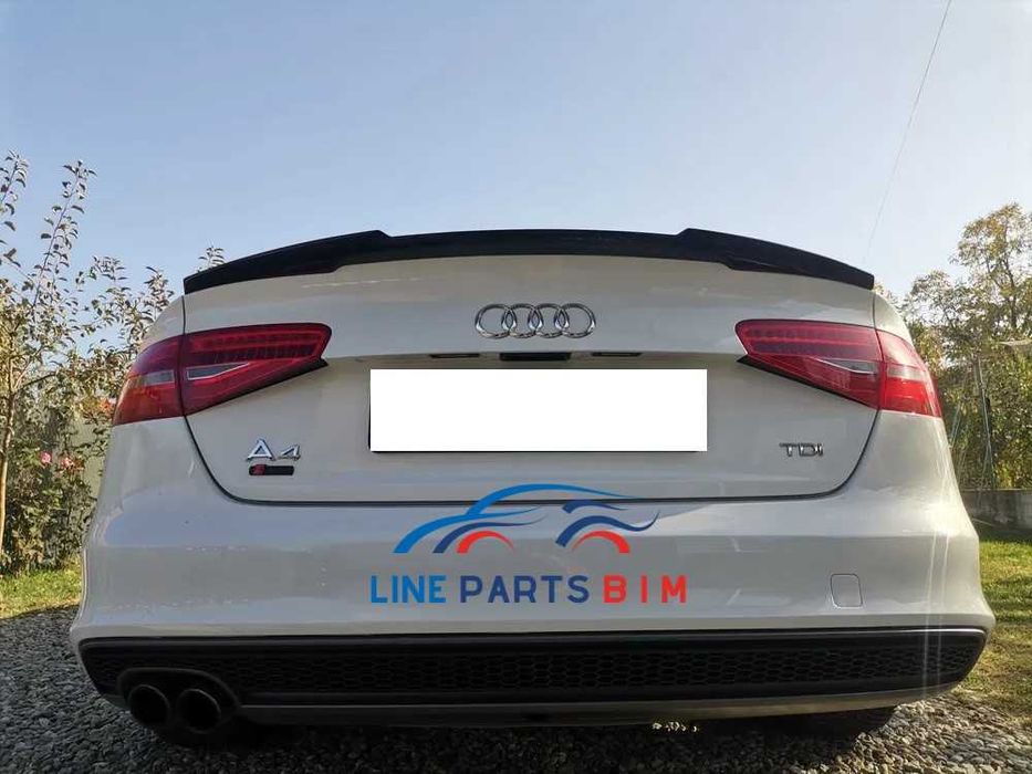 Eleron Portbagaj Codita Audi A4 B8.5 Facelift 13-16, Model M4, Negru