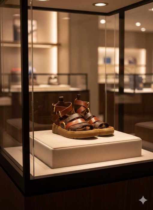 Louis Vuitton красив сандал в перфектно качество!