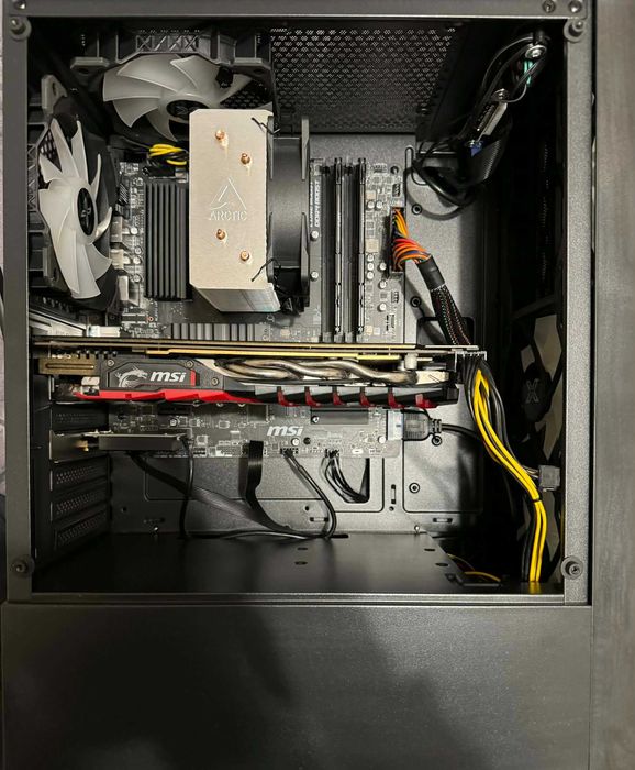 Компютър Ryzen 7 3700X / GTX 1060 6GB / 16GB RAM / 256 SSD / 1TB HDD