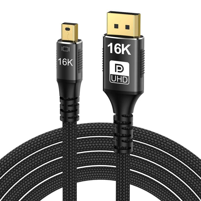 Кабель - адаптер  mini DP to DP 16K