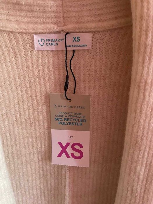 Кофта-кардиган молочного цвета