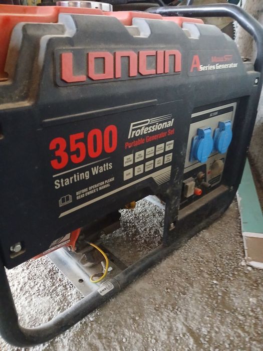Vând sau schimb generator Loncin 3.5kw