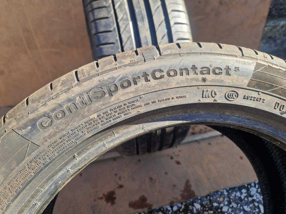 2 Continental R17 225/45 Летни гуми  DOT0520