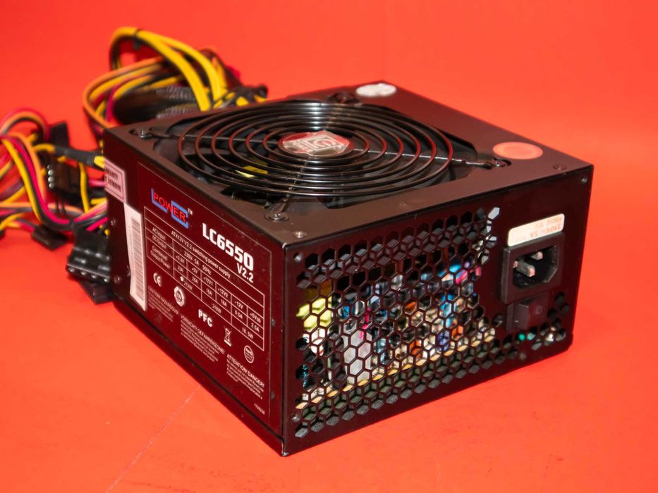 LC POWER LC6550 V2.2 550W Компютърно захранване ATX PC PSU