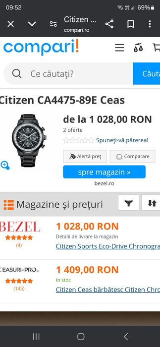 Ceas Citizen Eco Drive