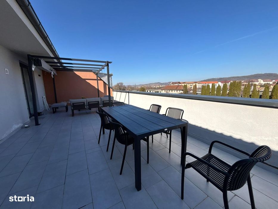 Penthouse 3 camere, terasa 60 mp, 2 locuri de parcare – Selimbar