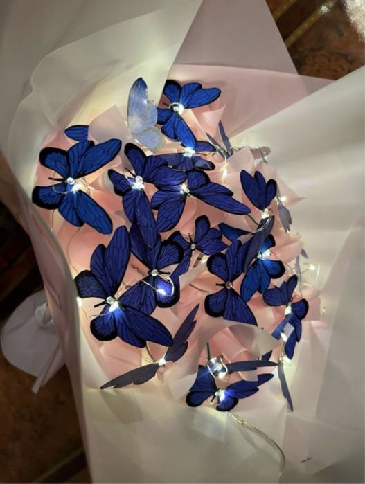 Букеты из бабочек