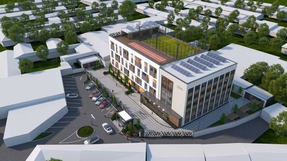 Аренда здания площадью 5542 м² с участком 38 соток