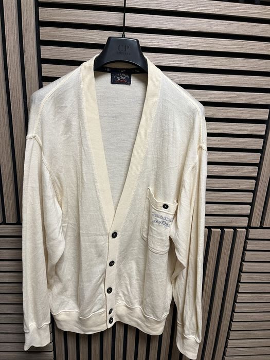 Paul & Shark : Wool Cardigan 100% вълна -ITALY размер ХЛ / Оригинал