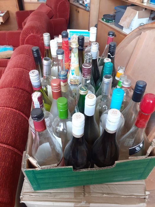 Бутилки 0,750 от вино и отдруги напитки