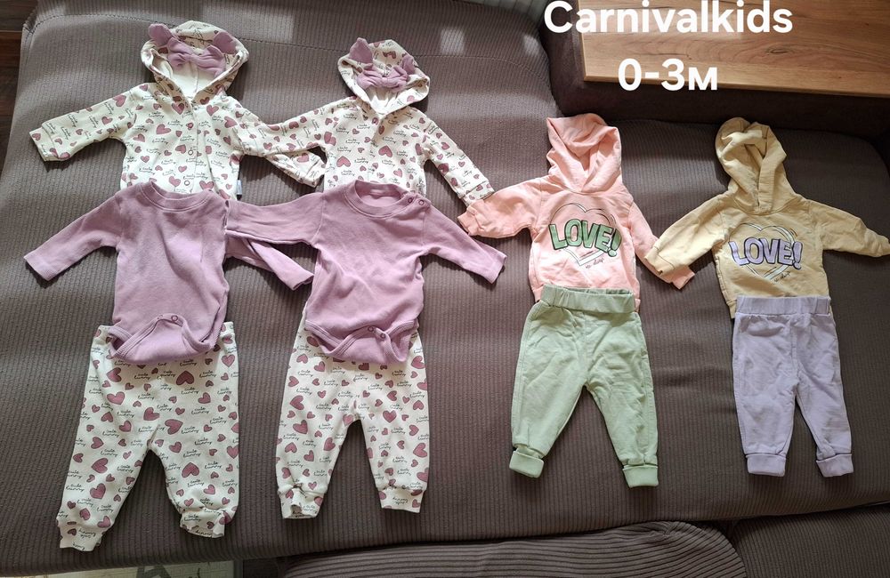 Лот дрешки за момиче 56 - 62ри размер Next, Waikiki