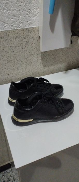 Кожени обувки черни