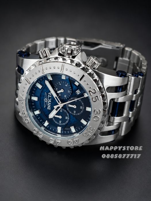 INVICTA Raptor Silver 50 mm, Инвикта нов мъжки часовник