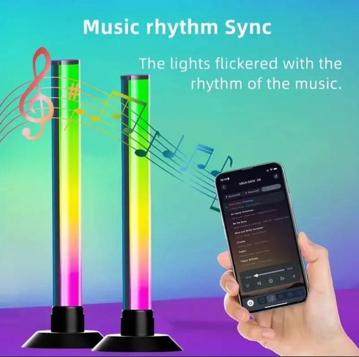 Set 2 bare led inteligente