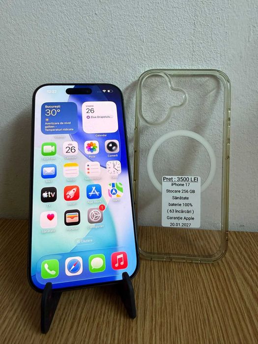 iPhone 17 - 256 GB 100% - MMC Mobile Amanet