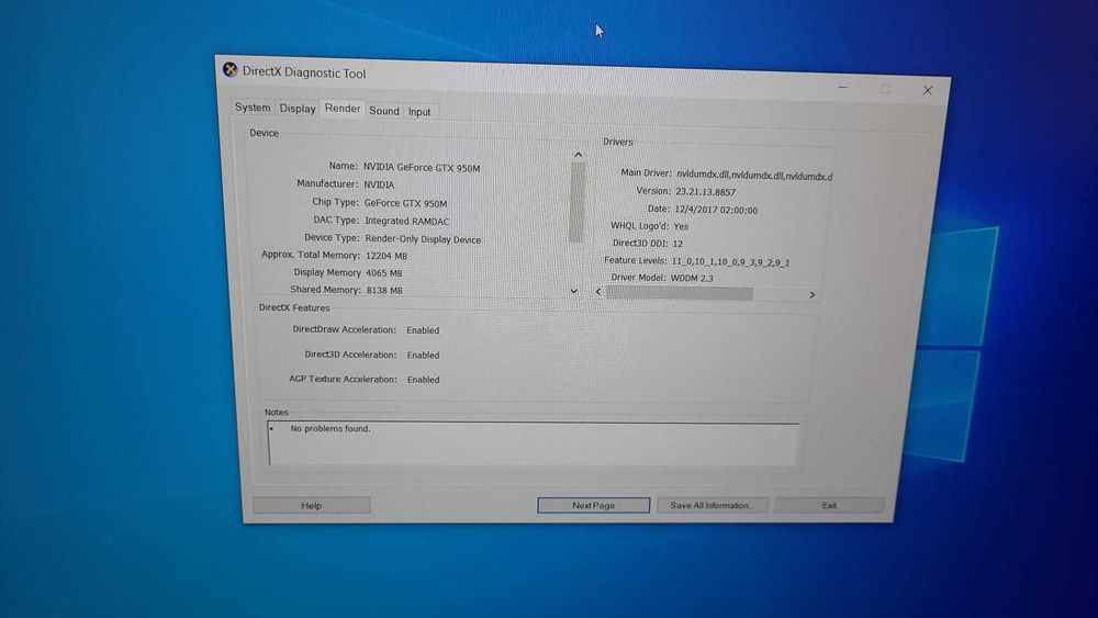 Laptop Gaming ASUS ROG GL552VX , i7-6700HQ , nvidia 950m de 4 gb