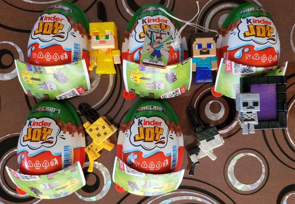 Лот Kinder Joy Minecraft
