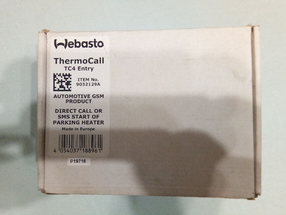 Webasto Thermo Call Entry Neu & OVP 9032129A