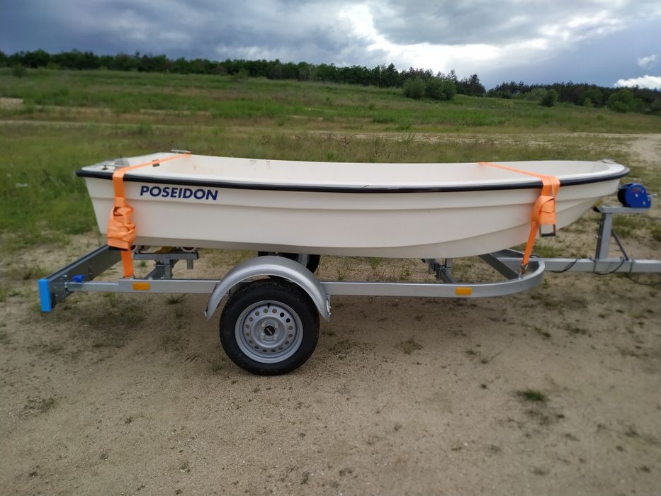 Лодка тримаран Poseidon 345 и Yamaha 8 hp