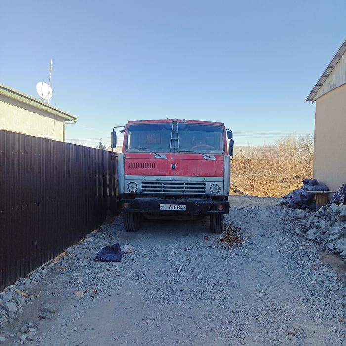 Камаз самосвал  метан бор матор якинда ремонт болди