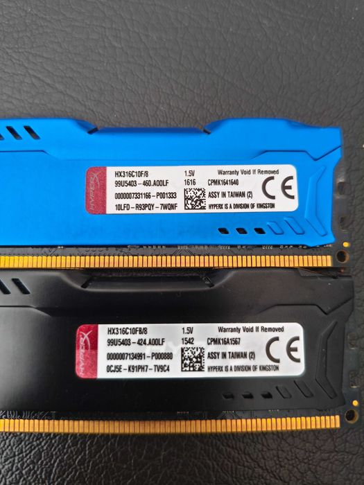 RAM Kingston HyperX Fury DDR3 16GB (2x8)