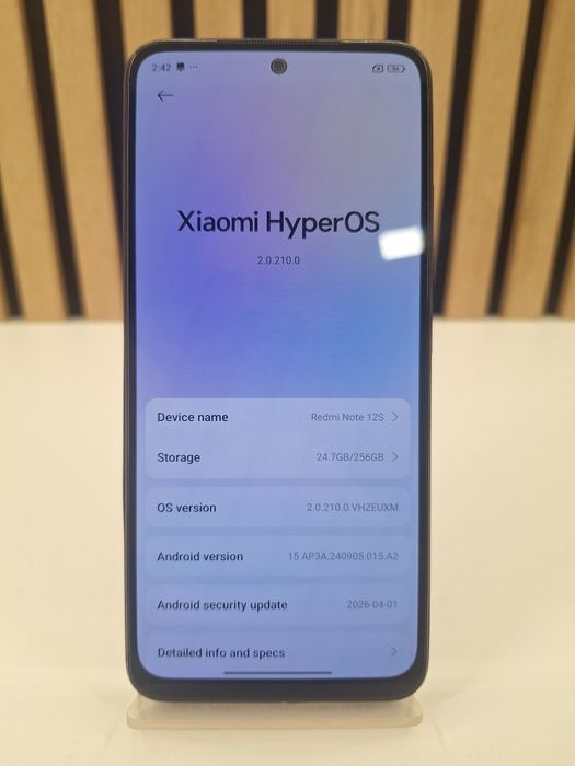 Redmi Note 12S / 256GB / 8GB RAM / #58991