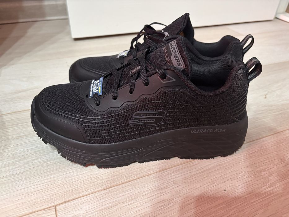 Нови обувки Skechers Work Max Cushioning Unisex  – антихлъзгащи (Slip Resistant)