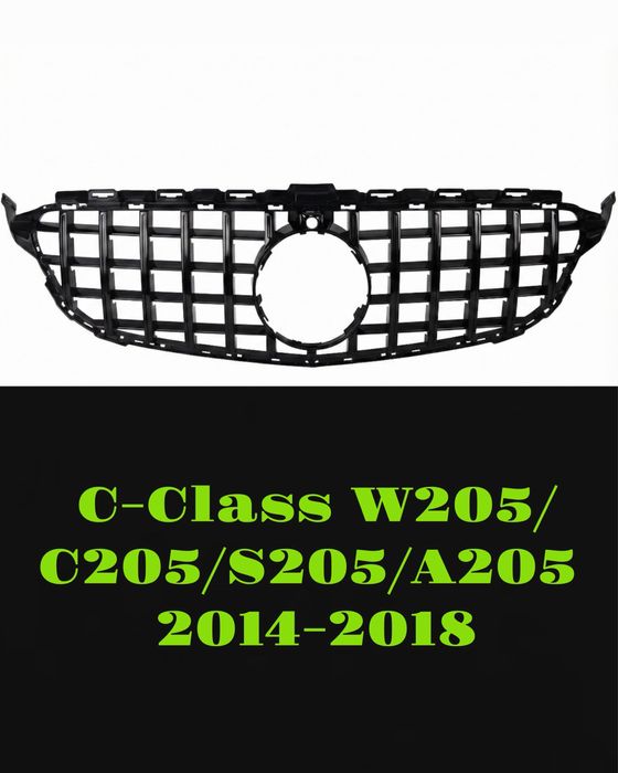 Решетка GT Mercedes C-Class W205/C205/S205/A205 2014 - 2018 AMG-Line
