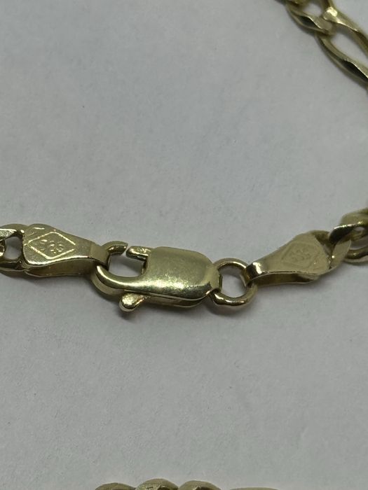 златен синджир картие с кръст 14.34гр 14к 585