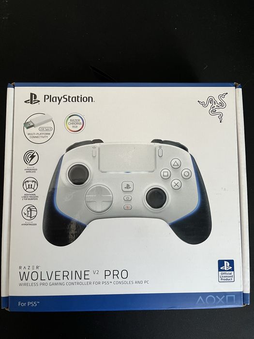 Controller Wireless RAZER Wolverine V2 Pro, PC, PS5, White