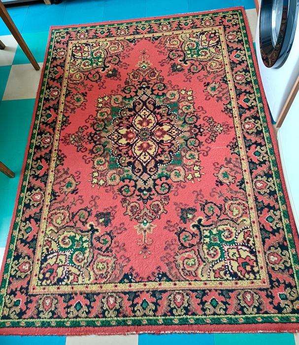 ДВА шерстяных ковра