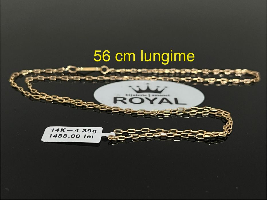 Bijuteria Royal CB : Lant unisex aur 14k 4,39 grame