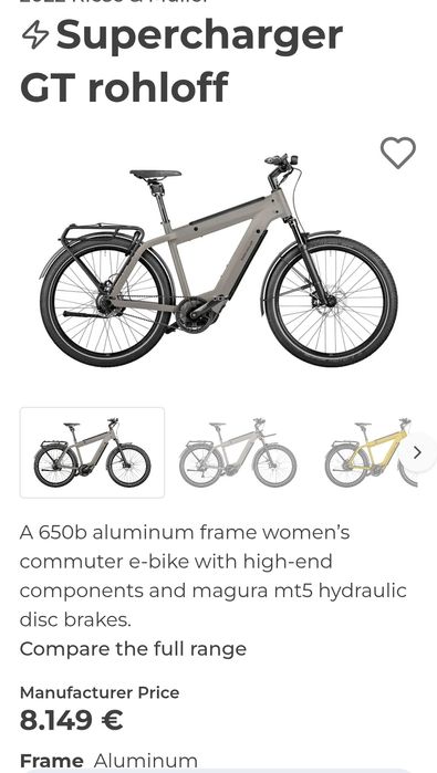 Riese & Müller*2023*L размер*1250watta батерия*Enviolo Скорости*ТОП