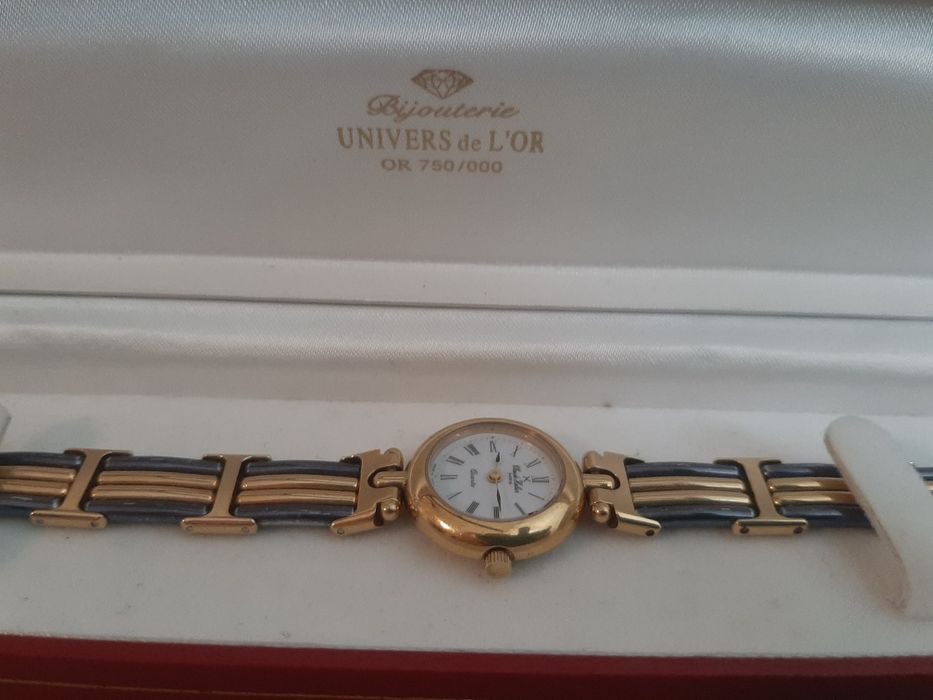 Ceas Damă Claude Helier Paris – Placat Aur, Model Vintage Bijuterie
