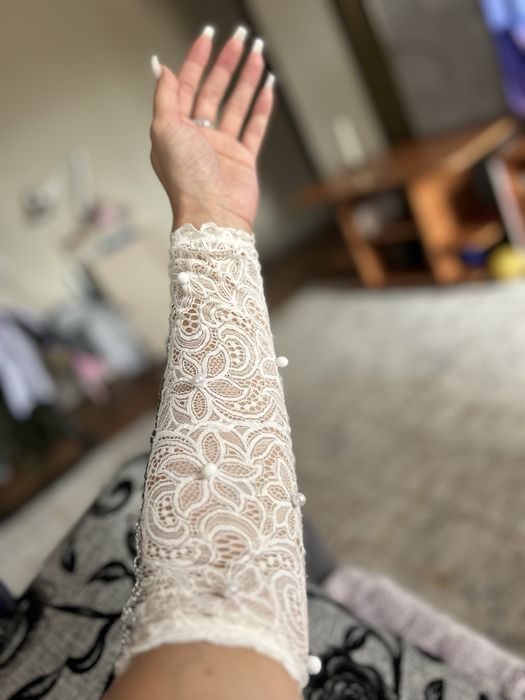 Перчатки свадебные для свадьбы