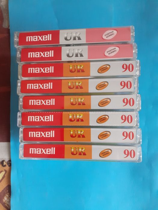 Lot 9 bucati casete audio Maxell UR 90 ca noi