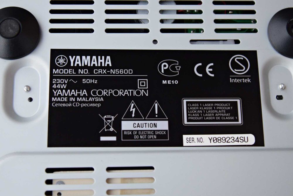 Amplificator Yamaha CRX-N560D, receiver, cd player, USB, Wi-Fi, AirPlay