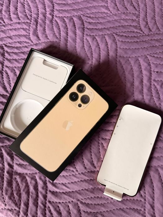 Перфектен iPhone 13 Pro 128GB Gold 83%