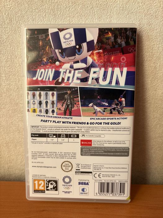 Nintendo Switch огра Olympic Games 2020 Tokyo