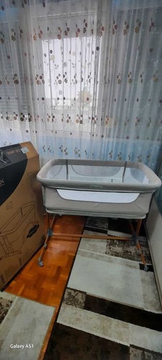 Patut co-sleeper 4 in 1 Smart Bed, Grey, MoMi