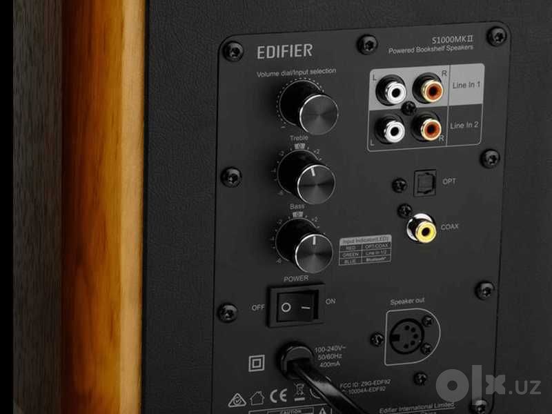 Edifier S1000MKII выходной мощностью 120 Вт и поддержкой Hi-Res audio
