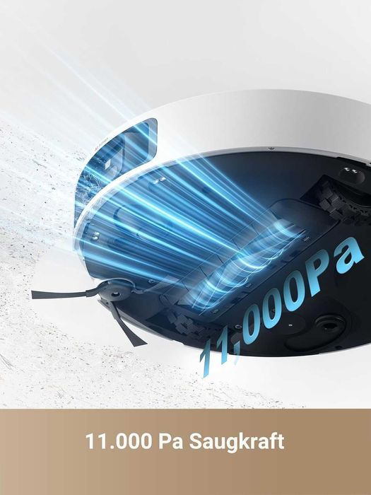 Прахосмукачка робот DREAME L40 Ultra, 11 000Pa, гореща вода 65°C, Mop