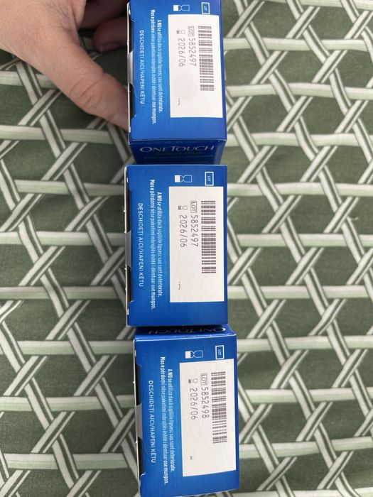 Teste glicemie One Touch Select Plus
