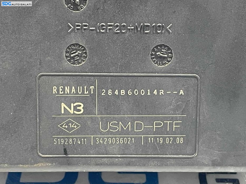 Modul Panou Sigurante USMD Renault Laguna 3 2.0 DCI 2007 - 2015 Cod 284B60014R 519287411 3429036021 [L4333]