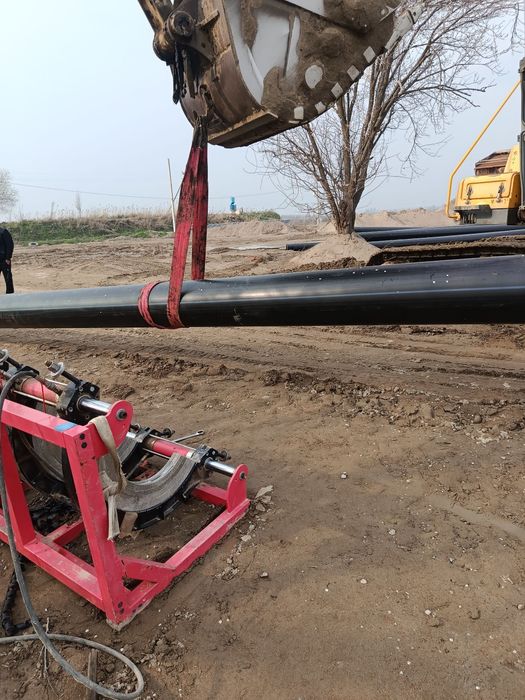 Полителин труба пайка хизмати