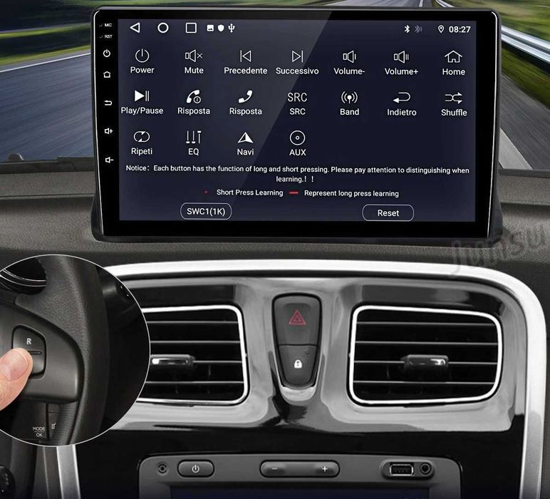 Мултимедия за Dacia Sandero Logan Навигация Android Renault Sandero