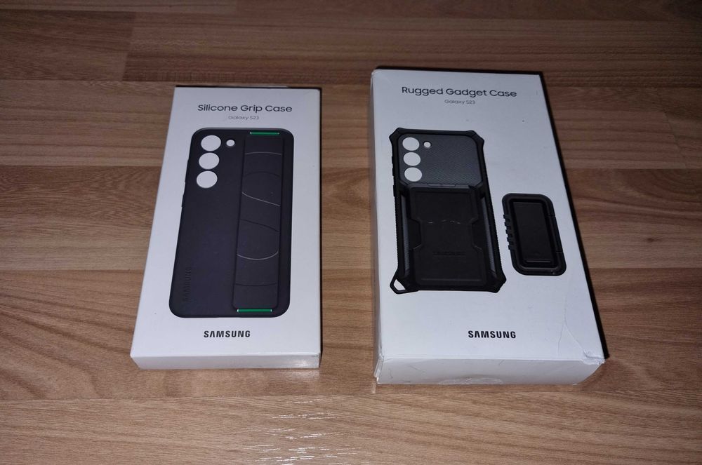 Husa Samsung S23/S24/S24+ Smart View Wallet/Silicon Grip/Rugged Gadget